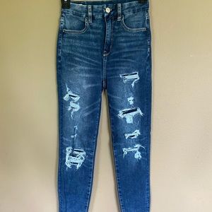 American Eagle high rise jeans
